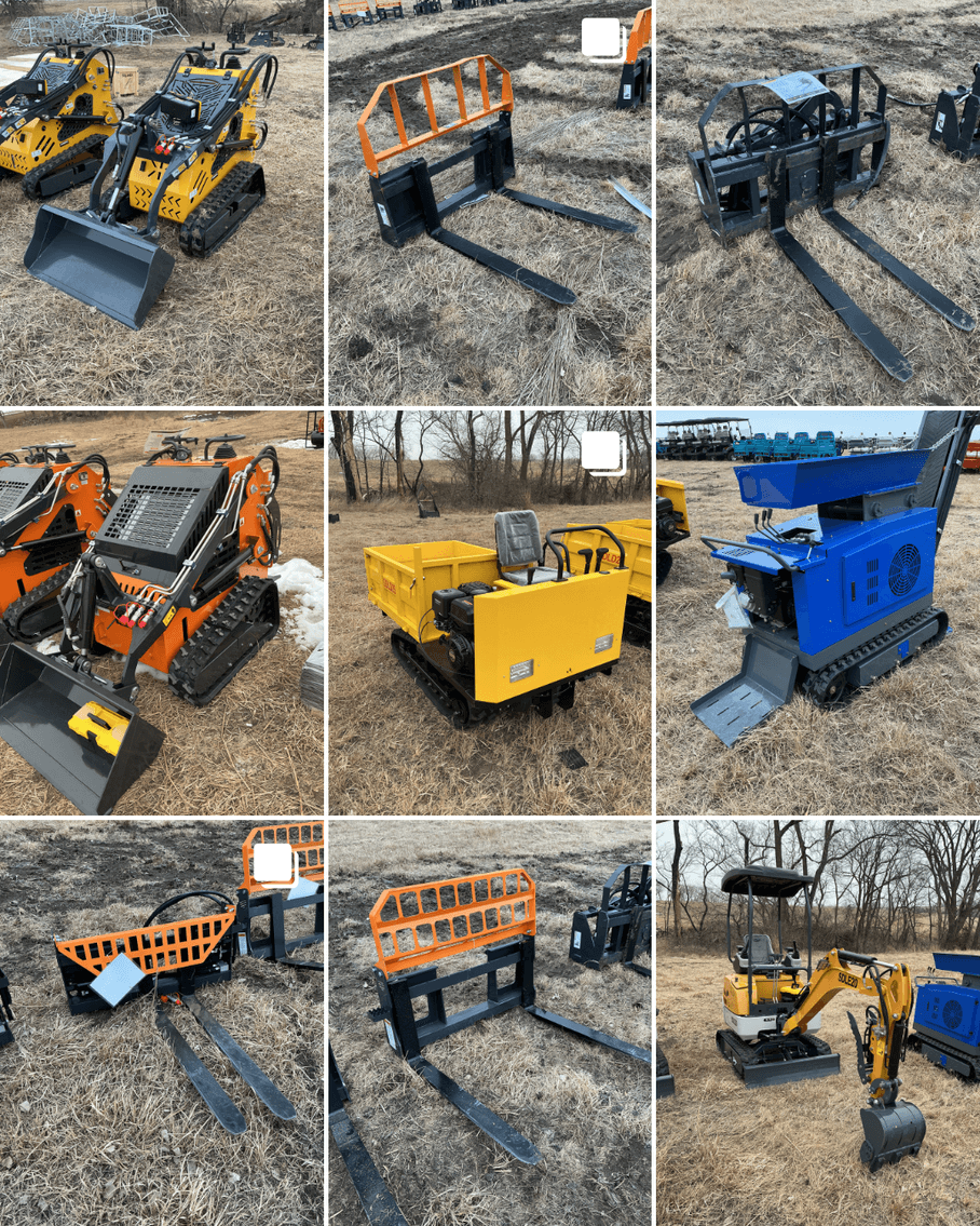 Image for February 2026 Skid Steer Attachment, Building Materials & Tool Auction