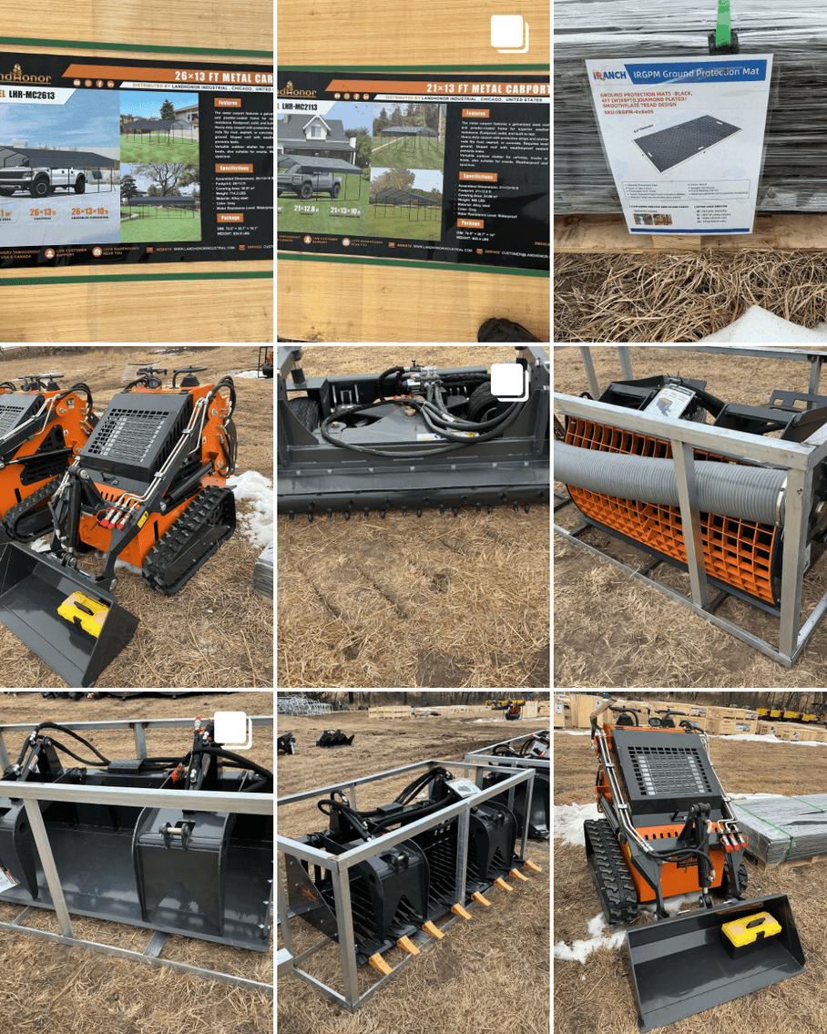 Image for February 2026 Skid Steer Attachment, Building Materials & Tool Auction