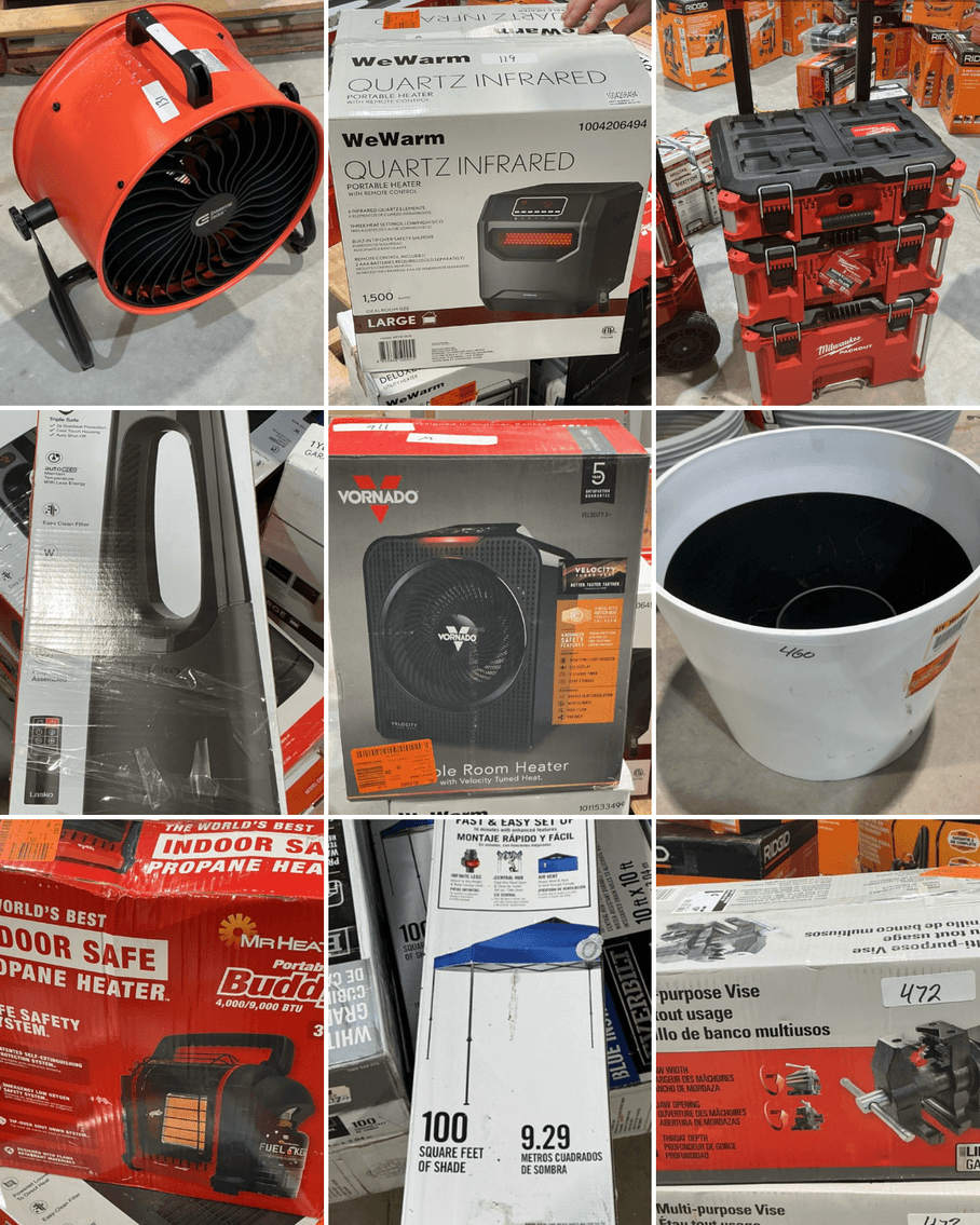 Image for February 2026 Home Depot Overstock Auction