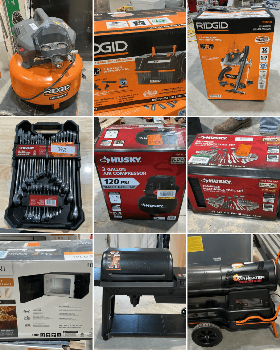 Image for February 2026 Home Depot Overstock Auction