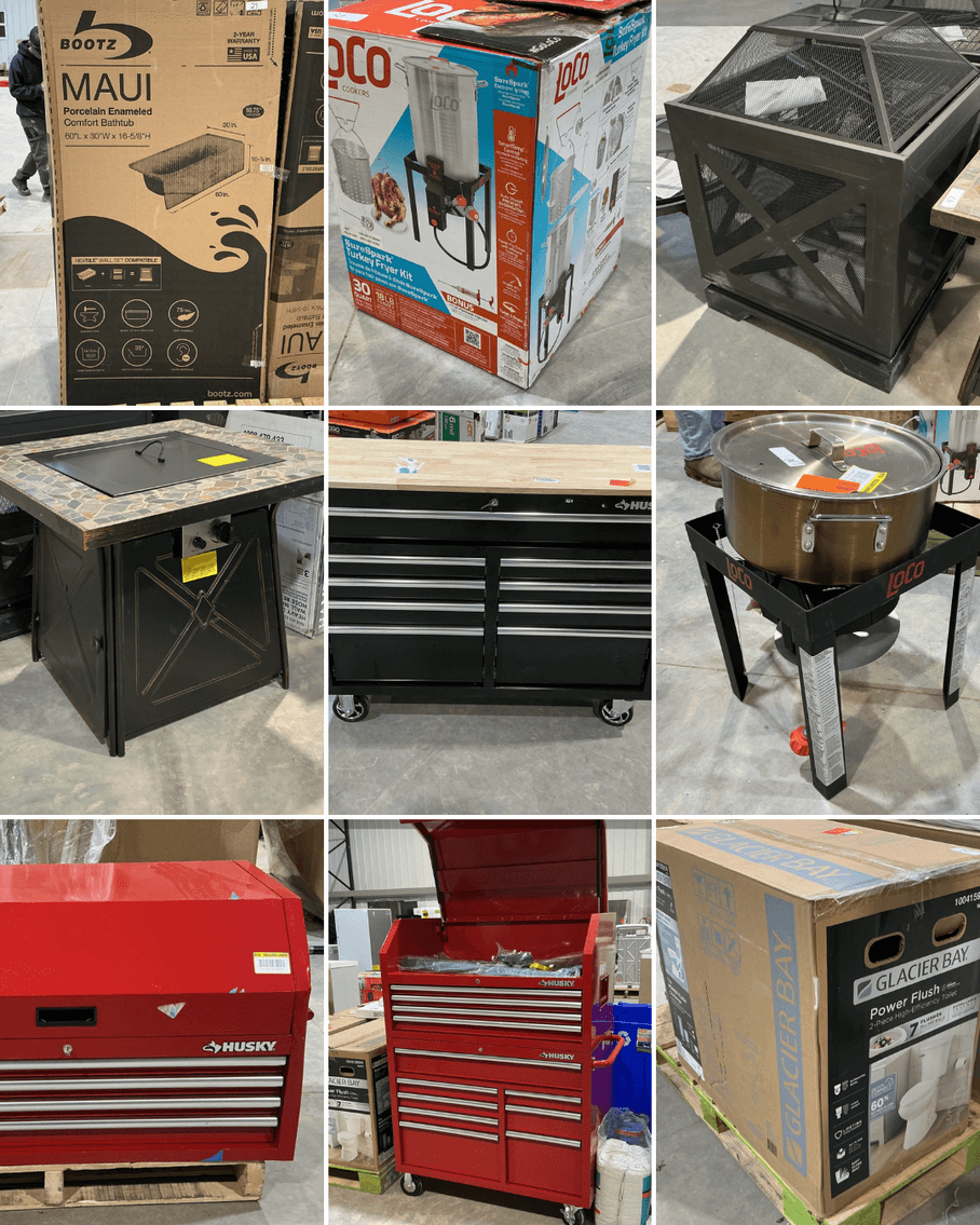 Image for February 2026 Home Depot Overstock Auction