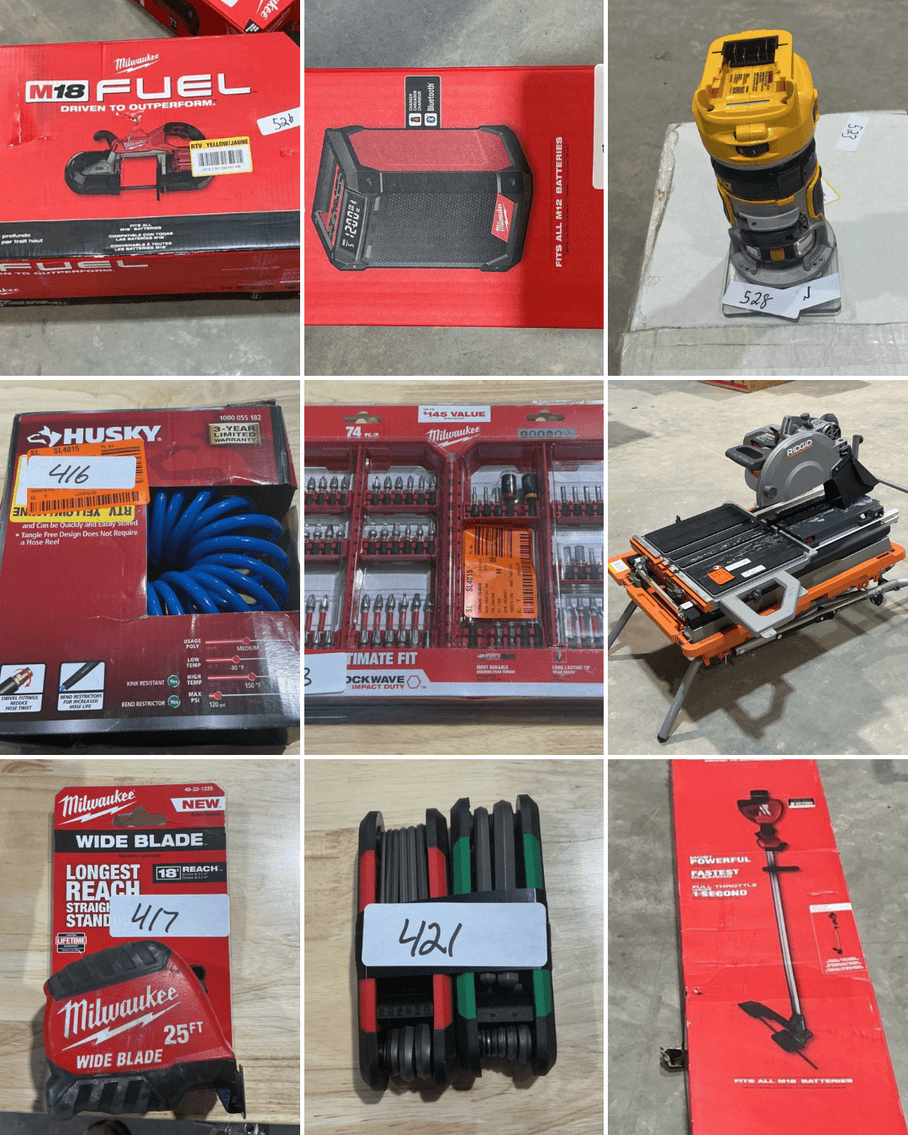 Image for February 2026 Home Depot Overstock Auction