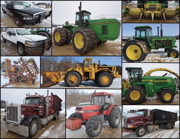 TRACTORS, TILLAGE EQUIPMENT, FORAGE EQUIPMENT & MORE - Mondovi, WI