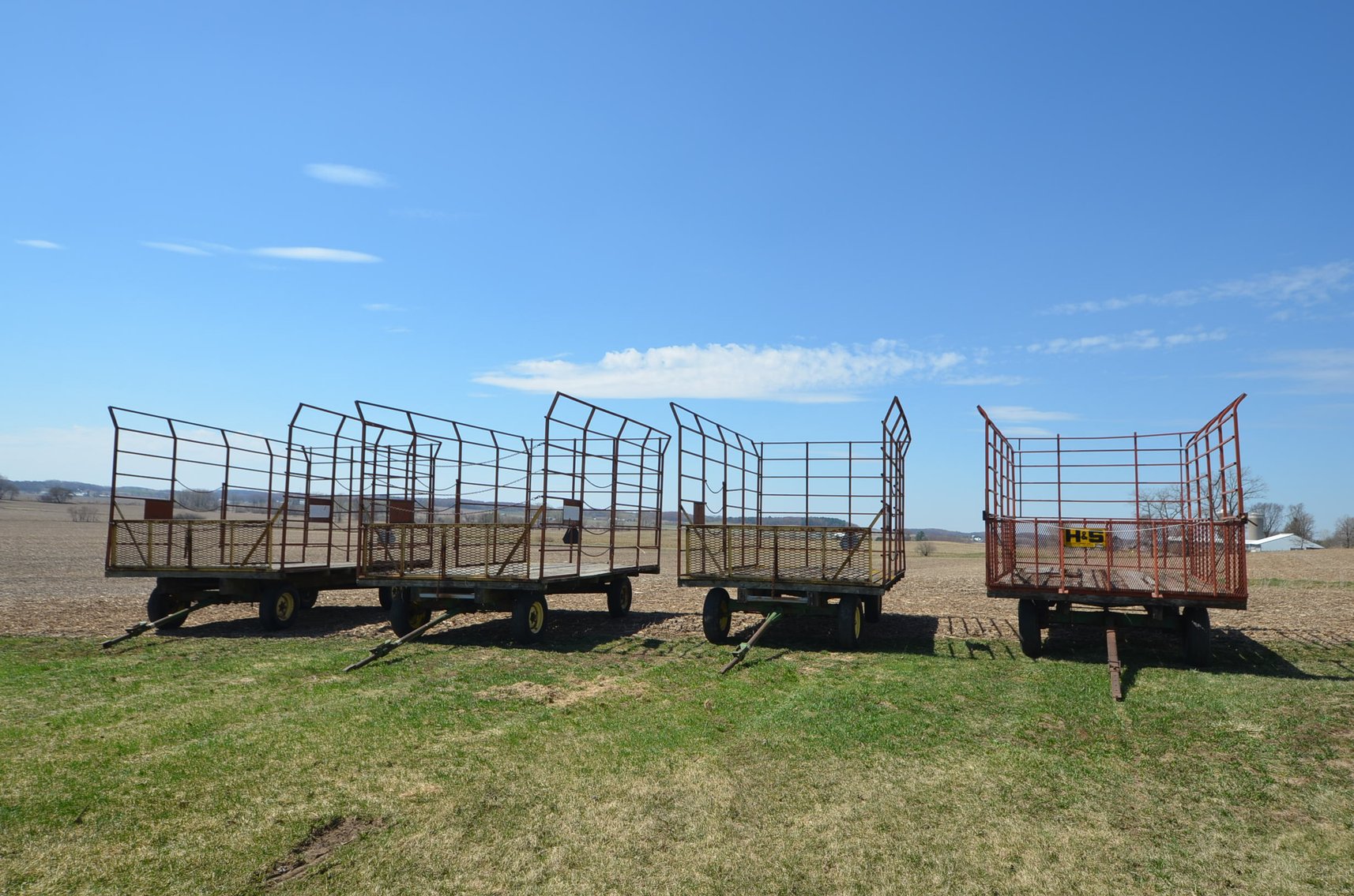 Image for JD 328 BALER, NH DISCBINE, AND OTHER HAY EQUIPMENT - Augusta, WI