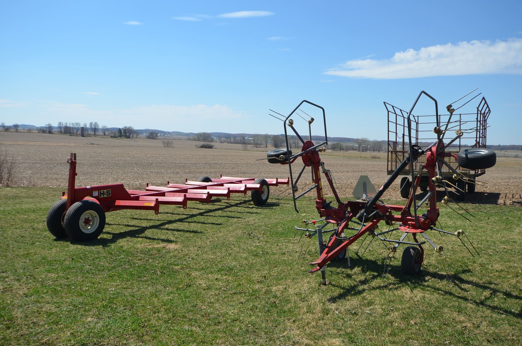Image for JD 328 BALER, NH DISCBINE, AND OTHER HAY EQUIPMENT - Augusta, WI