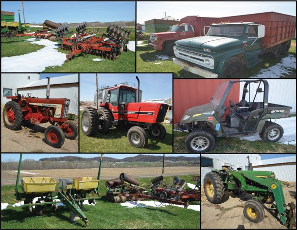 TRACTORS, CAT SKID STEER, FARM EQUIPMENT, ATVs, GRAIN TRUCKS - Durand, WI