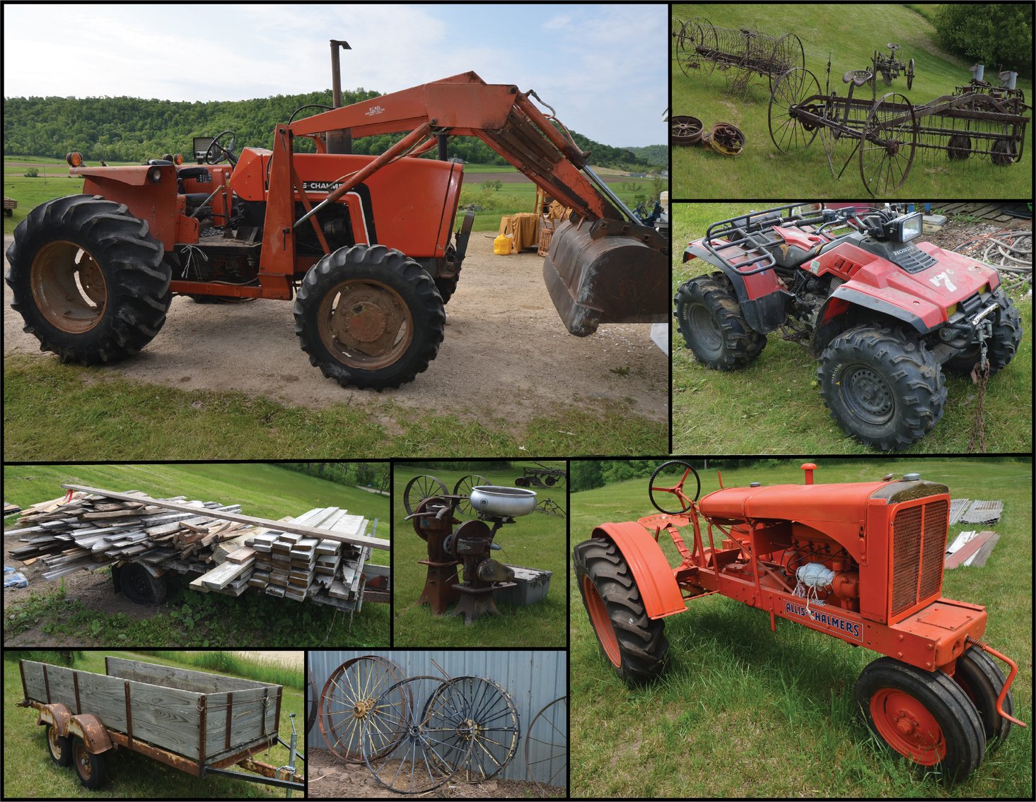 Image for TRACTORS, SHOP TOOLS, WOODWORKING TOOLS, LUMBER, FURNITURE, AND MORE - Alma, WI