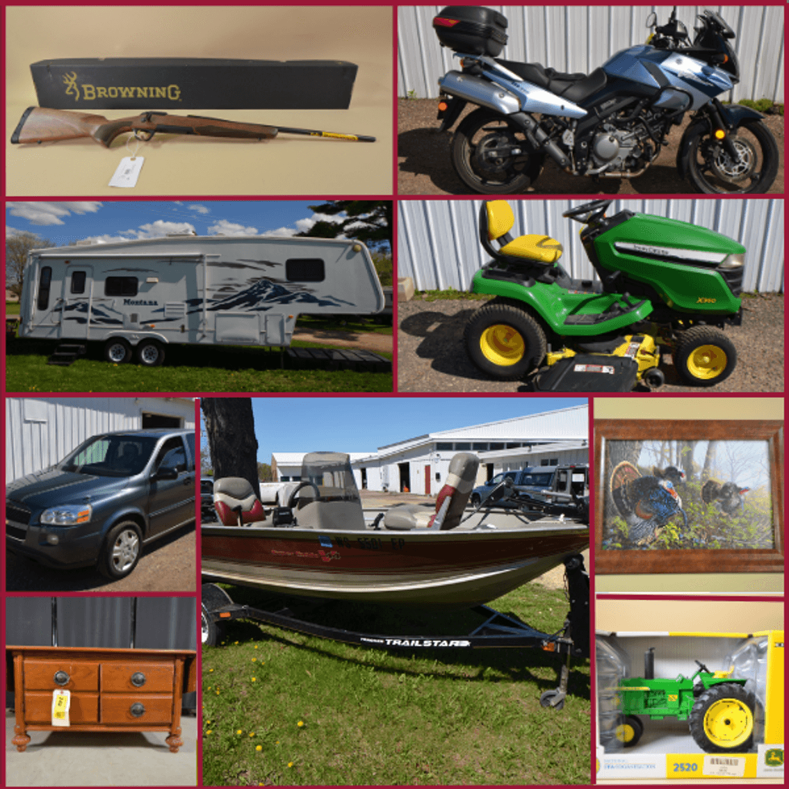 Image for CAMPERS, BOAT, FIREARMS, TOOLS, FURNITURE AND MORE - Mondovi, WI