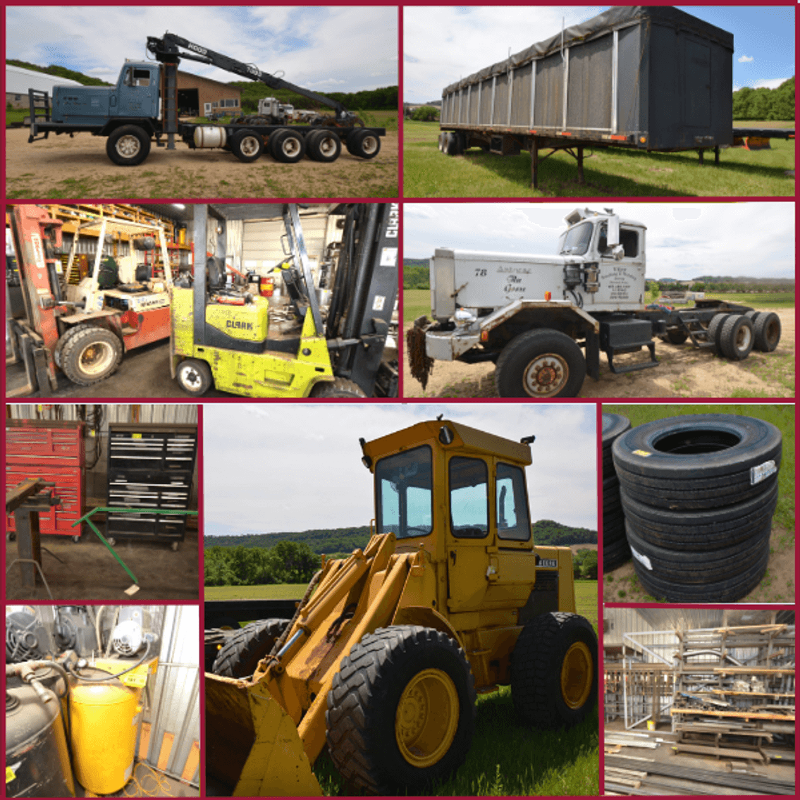 Image for SEMI TRUCKS, TRAILERS, TRUCK PARTS, TIRES, SHOP INVENTORY - Durand, WI