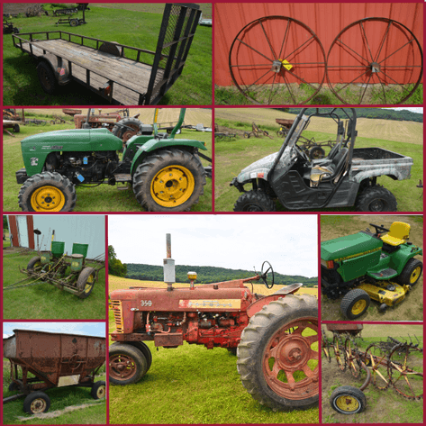 TRACTORS, ATV, SHOP TOOLS, HOUSEHOLD, LAWN & GARDEN - Durand, WI