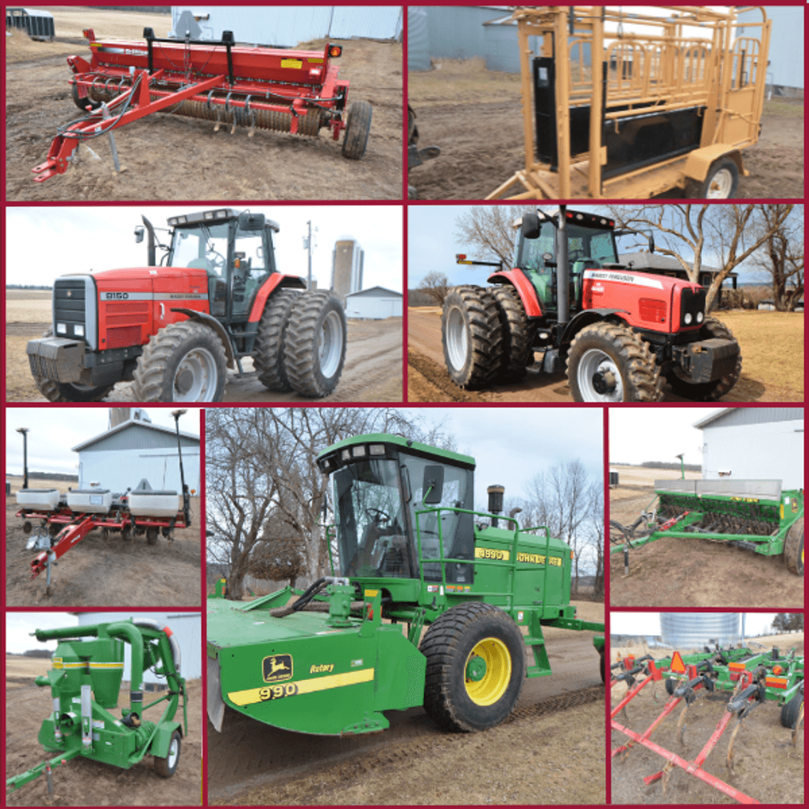 Image for MF TRACTORS, JD ROTARY MOWER, ROCK PICKER, TILLAGE & HAY EQUIP - Weyerhaeuser, WI