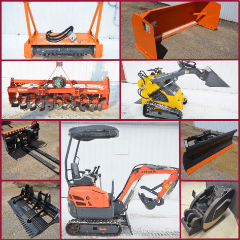 DEC MINI EXCAVATOR, LOADERS, ATTACHMENTS AND MORE! - Mondovi, WI