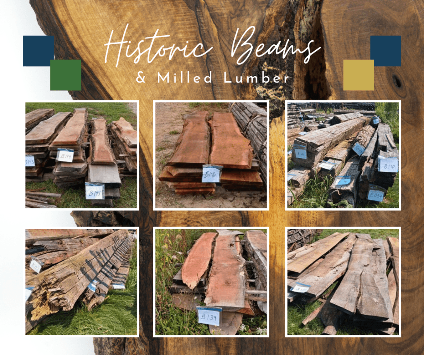 Image for Historic Beams & Milled Lumber Auction - Belwood