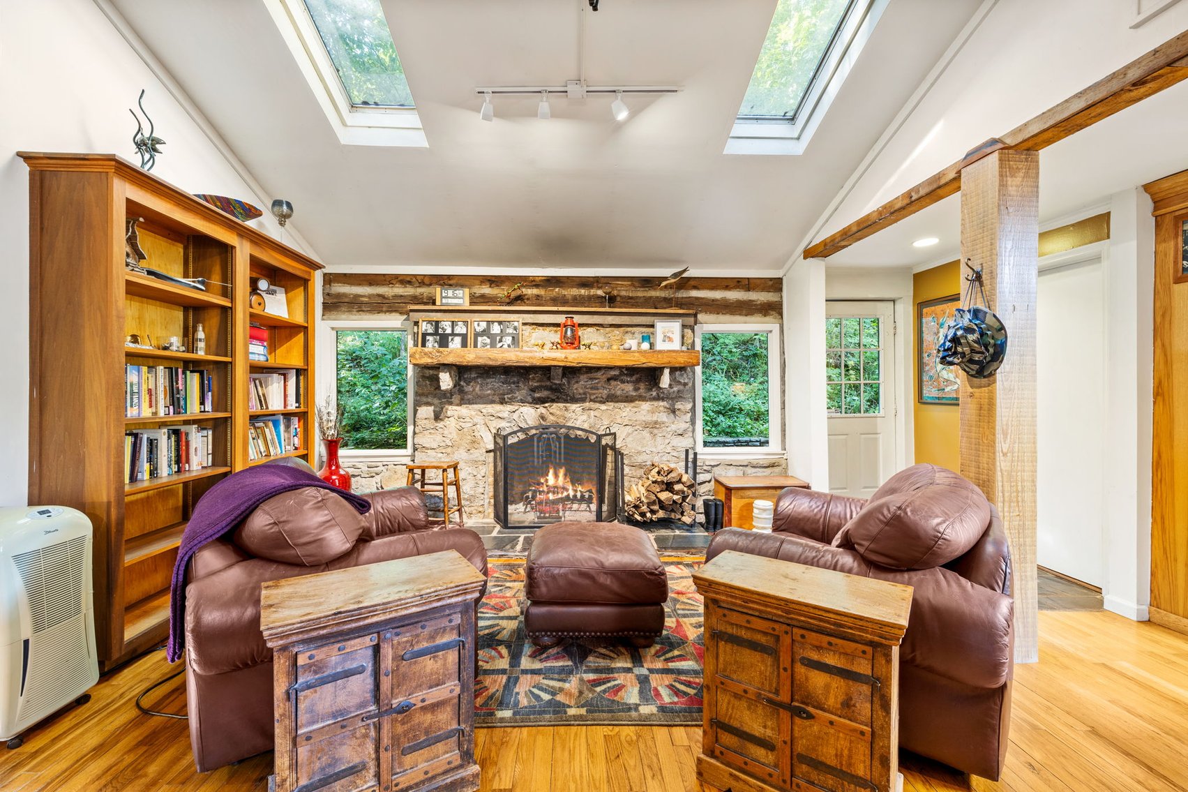 Image for Caney Fork Creek - 22 acres of Amazing Nature + Comfortable Old Log Cabin + Guest House + Shop