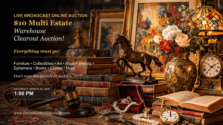 Image for $10 Multi-Estate Warehouse Clearout Auction | Everything Must Go!