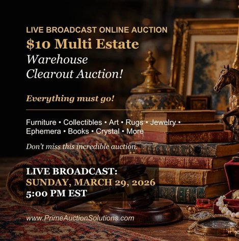 Image for $10 Multi-Estate Warehouse Clearout Auction | Everything Must Go!