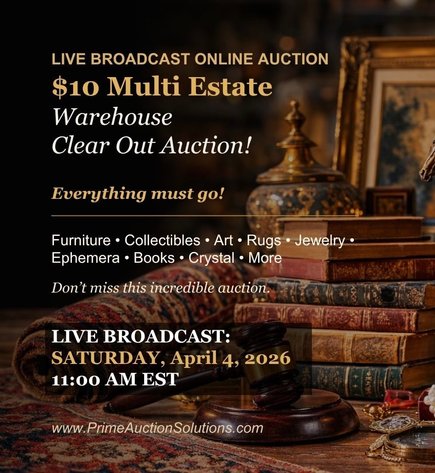 Image for $10 Multi-Estate Warehouse Clearout Auction | Everything Must Go!