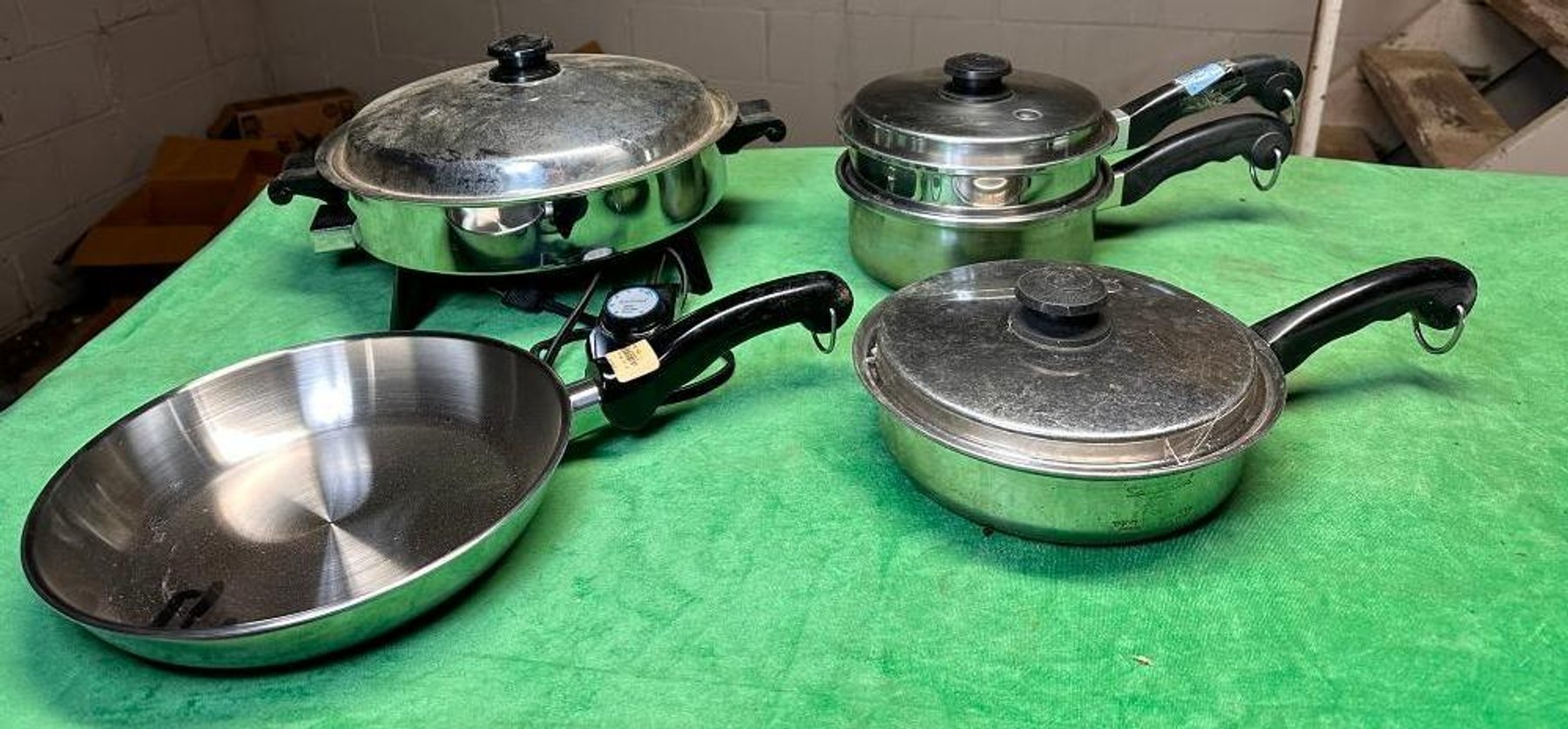 Image for Vintage Kitchenwares, Cookware, Costume Jewelry Estate