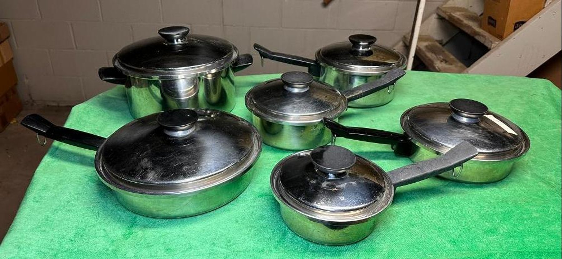 Image for Vintage Kitchenwares, Cookware, Costume Jewelry Estate