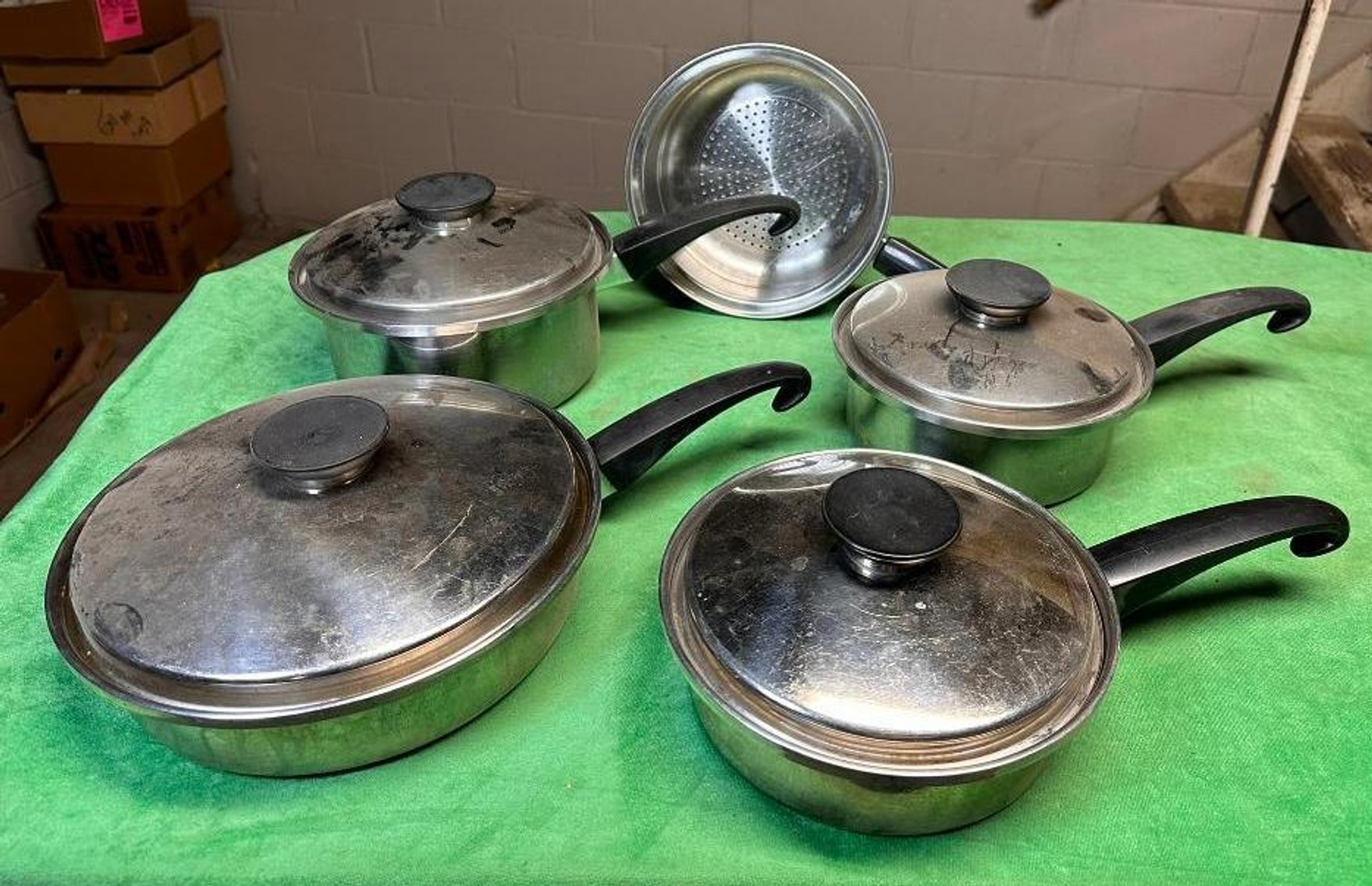 Image for Vintage Kitchenwares, Cookware, Costume Jewelry Estate