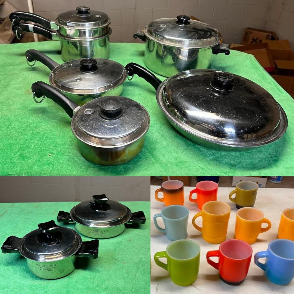 Image for Vintage Kitchenwares, Cookware, Costume Jewelry Estate