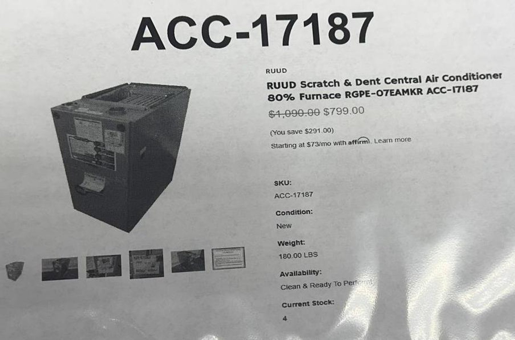 Image for Commercial Coin-Laundry & New Gas Furnaces - Omaha