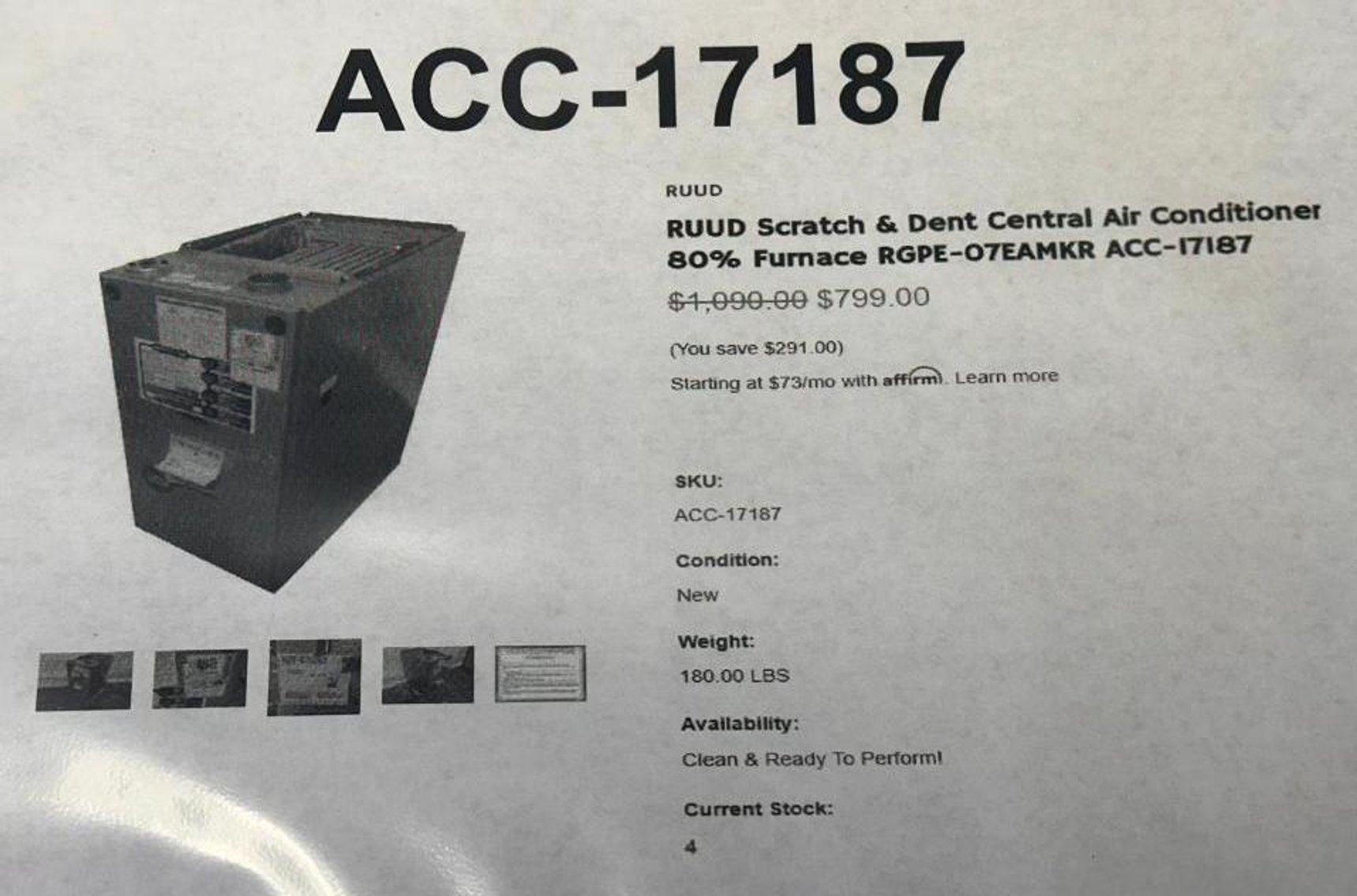 Image for Commercial Coin-Laundry & New Gas Furnaces - Omaha