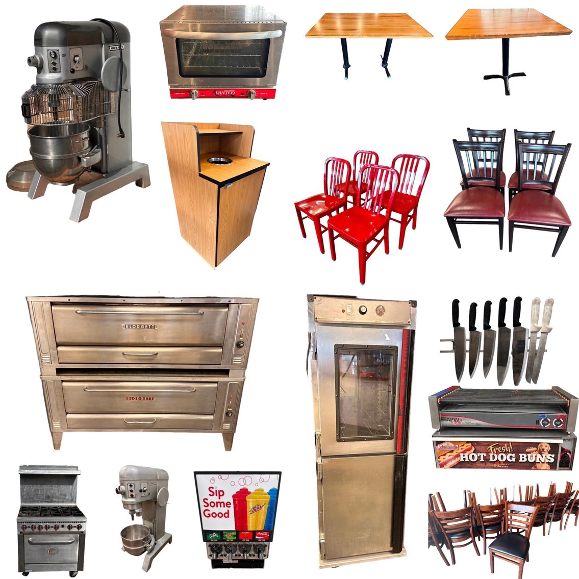 Image for Clean Late Model Restaurant Equipment & Furniture