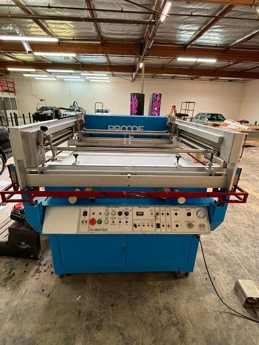 Image for ** Late Model Screen Printing Equipment ** AWT Mfg. 2022