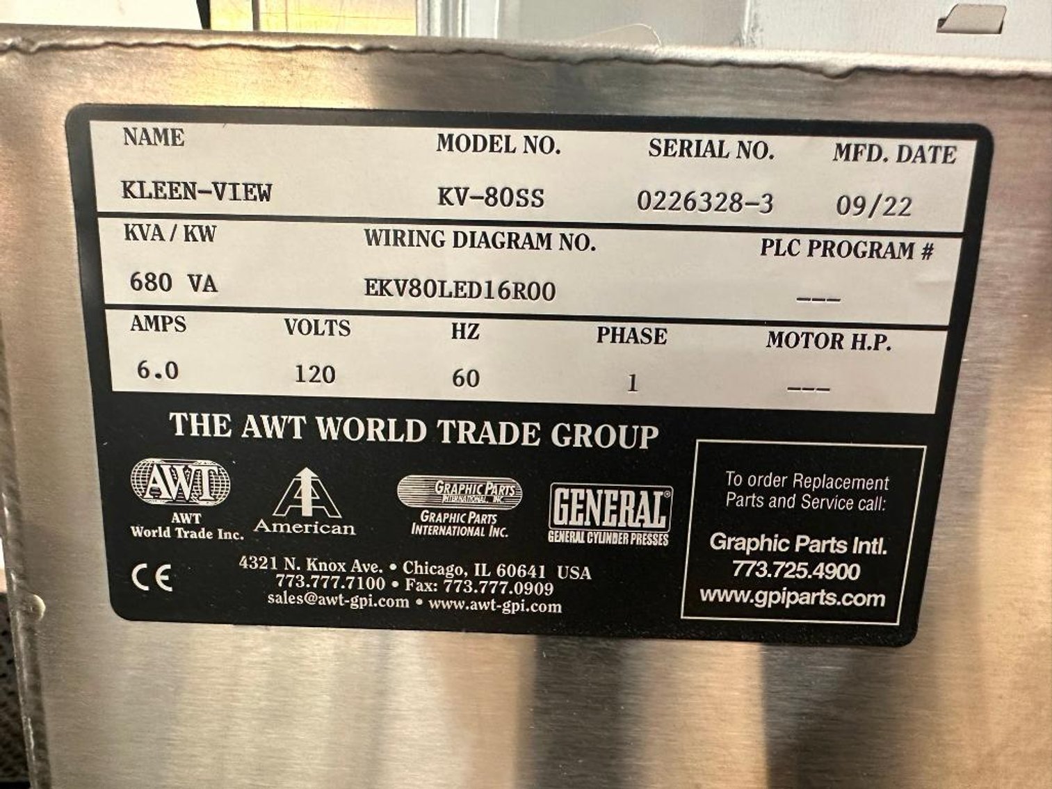 Image for ** Late Model Screen Printing Equipment ** AWT Mfg. 2022