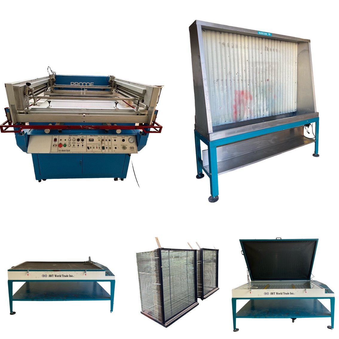 Image for ** Late Model Screen Printing Equipment ** AWT Mfg. 2022