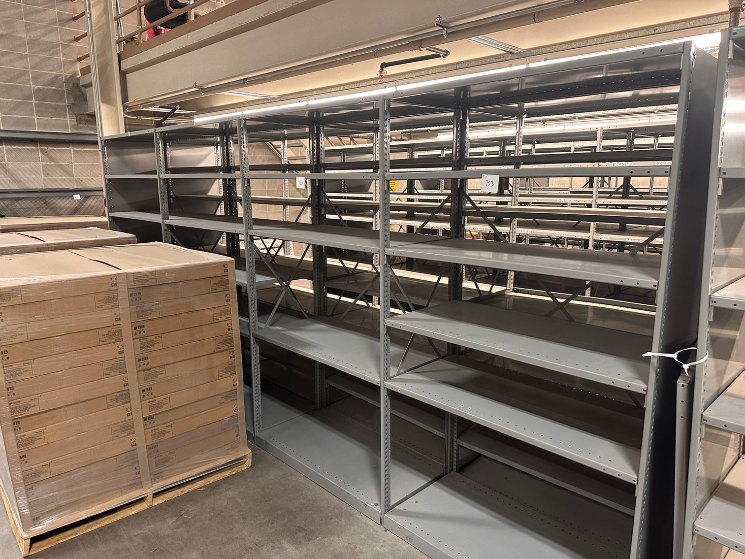 Image for Heavy-Duty Steel Shelving and Pallet Racking, Omaha, NE College Mail Center
