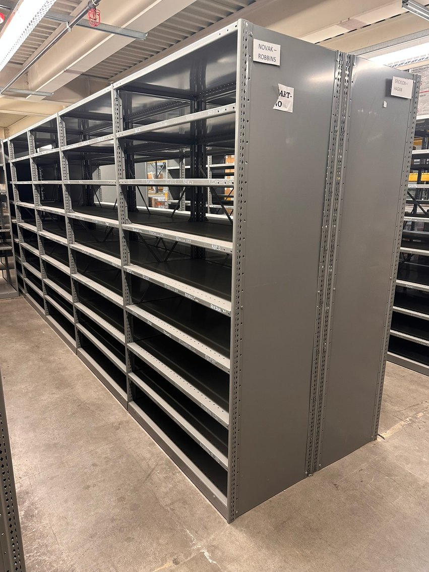 Image for Heavy-Duty Steel Shelving and Pallet Racking, Omaha, NE College Mail Center