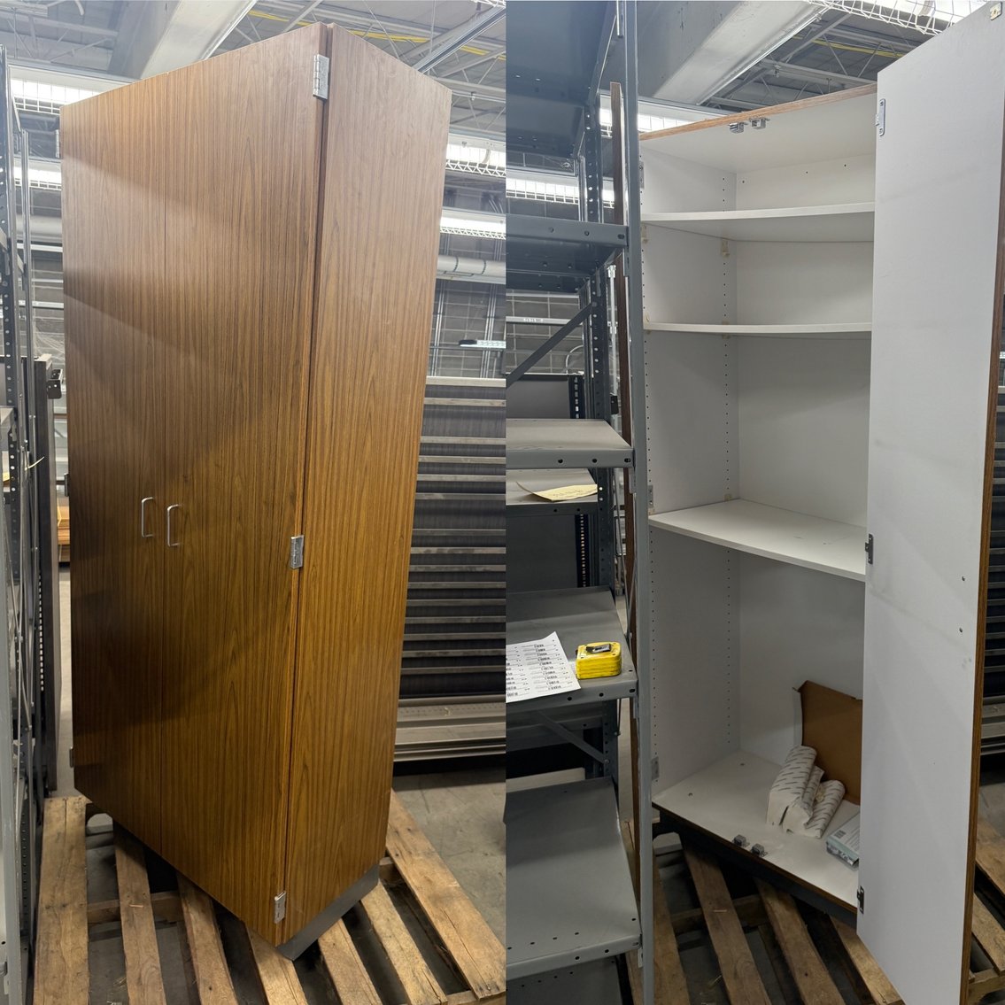 Image for Commercial Shelving and Pallet Rack Shelving, Roller Conveyors & Cabinet Timed-Auction