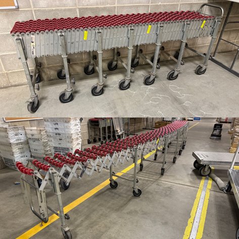 Image for Commercial Shelving and Pallet Rack Shelving, Roller Conveyors & Cabinet Timed-Auction