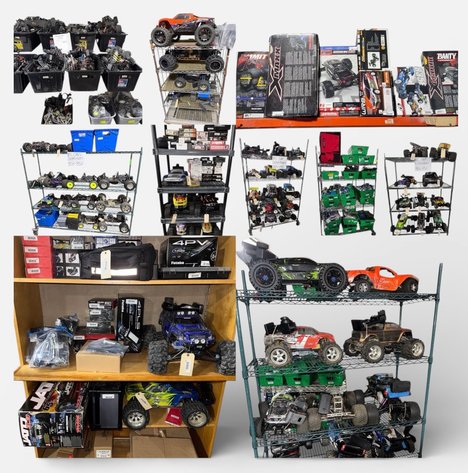 Image for RC Car and RC Hobby Estate Auction, 350+ Lots, 200+ Cars