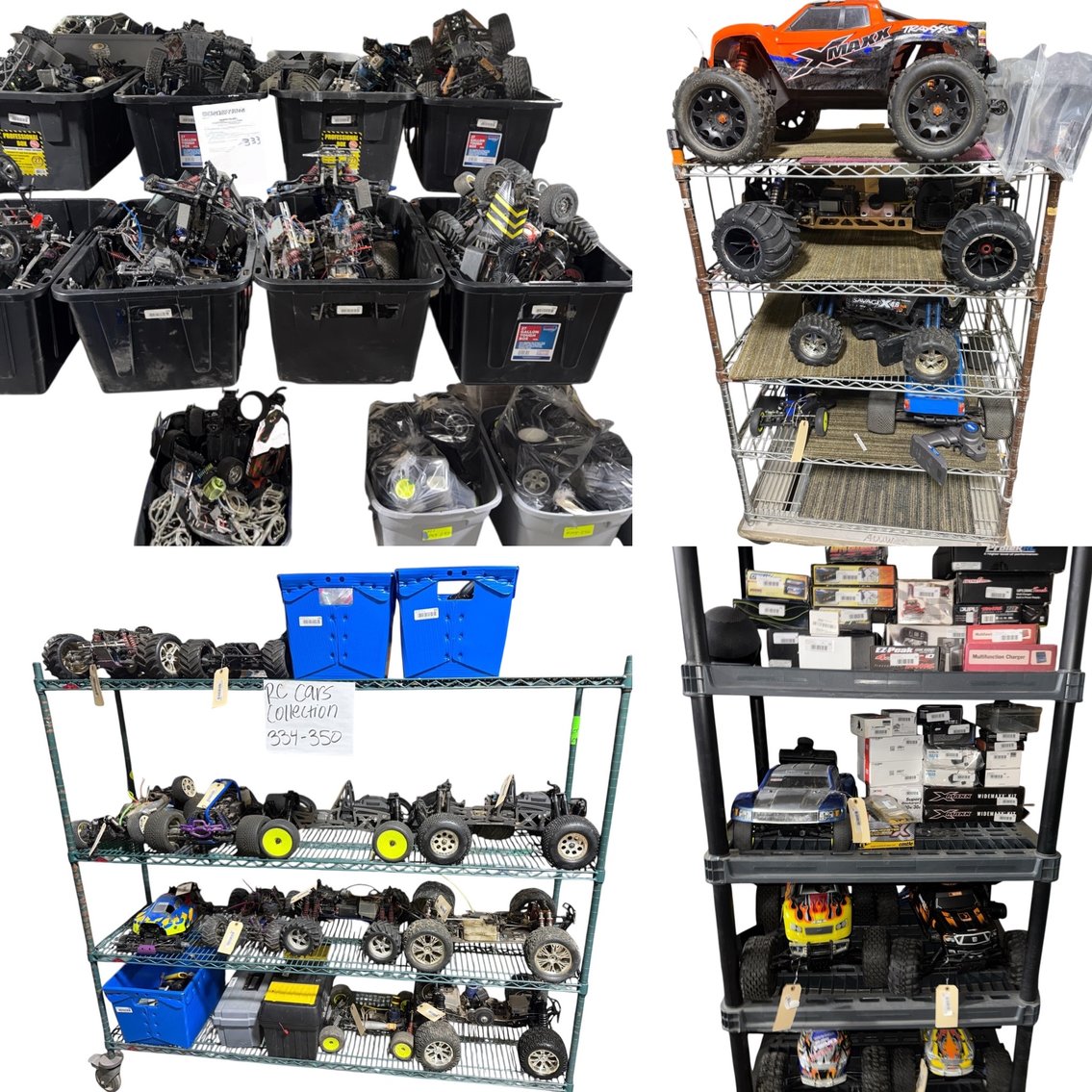 Image for RC Car and RC Hobby Estate Auction, 350+ Lots, 200+ Cars