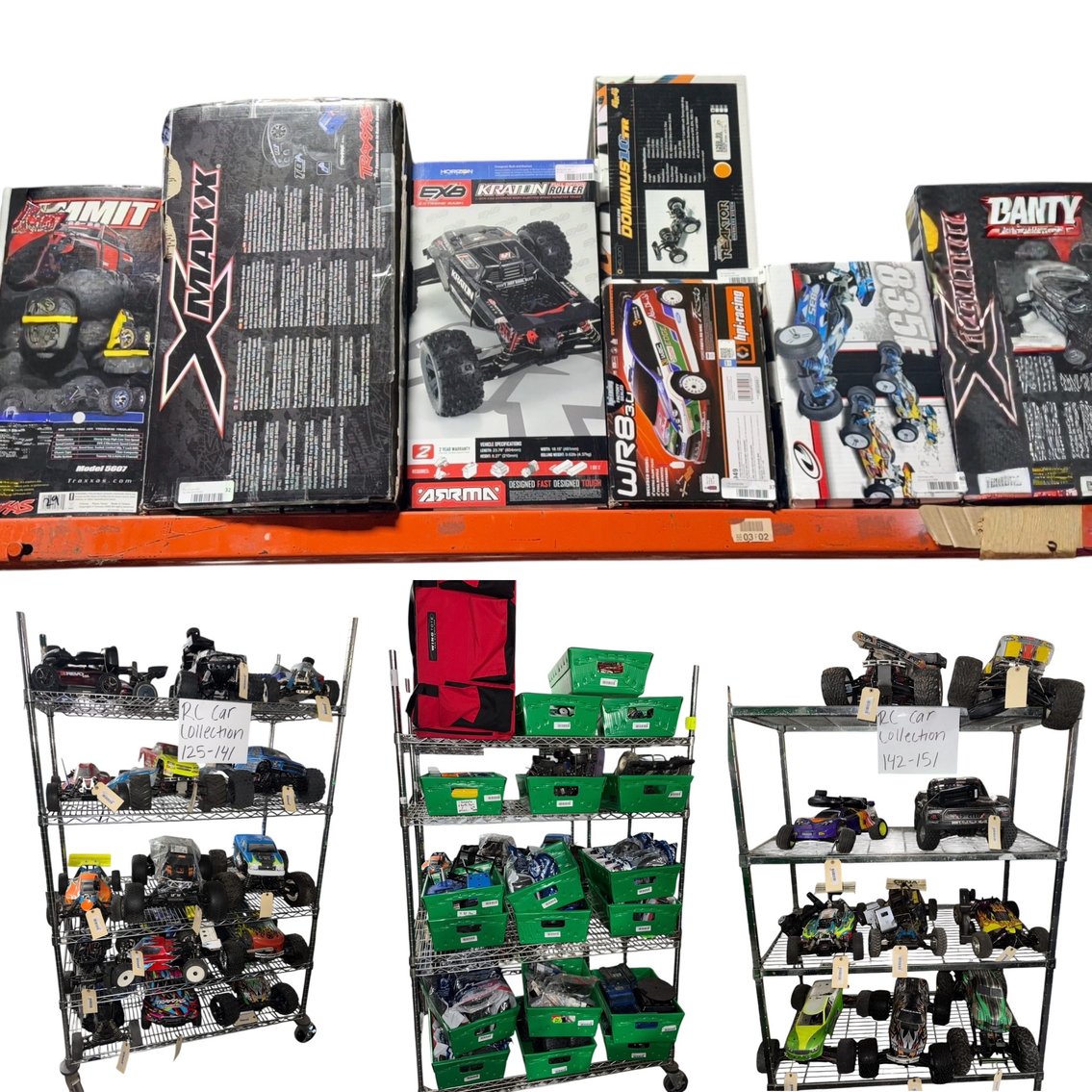 Image for RC Car and RC Hobby Estate Auction, 350+ Lots, 200+ Cars
