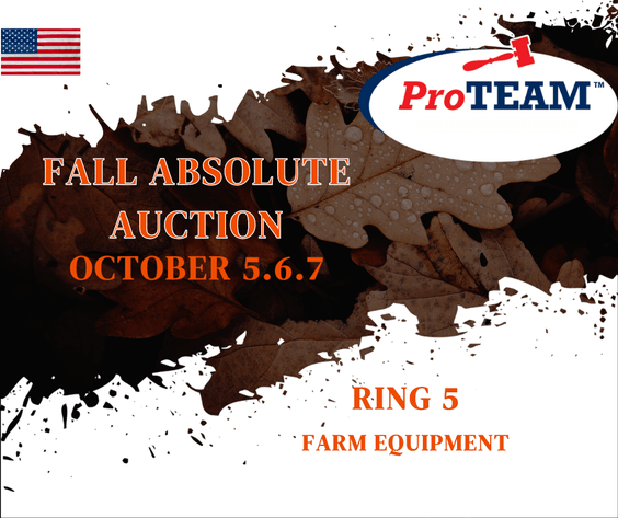 Image for RING 5 - 14th ANNUAL FALL ABSOLUTE AUCTION