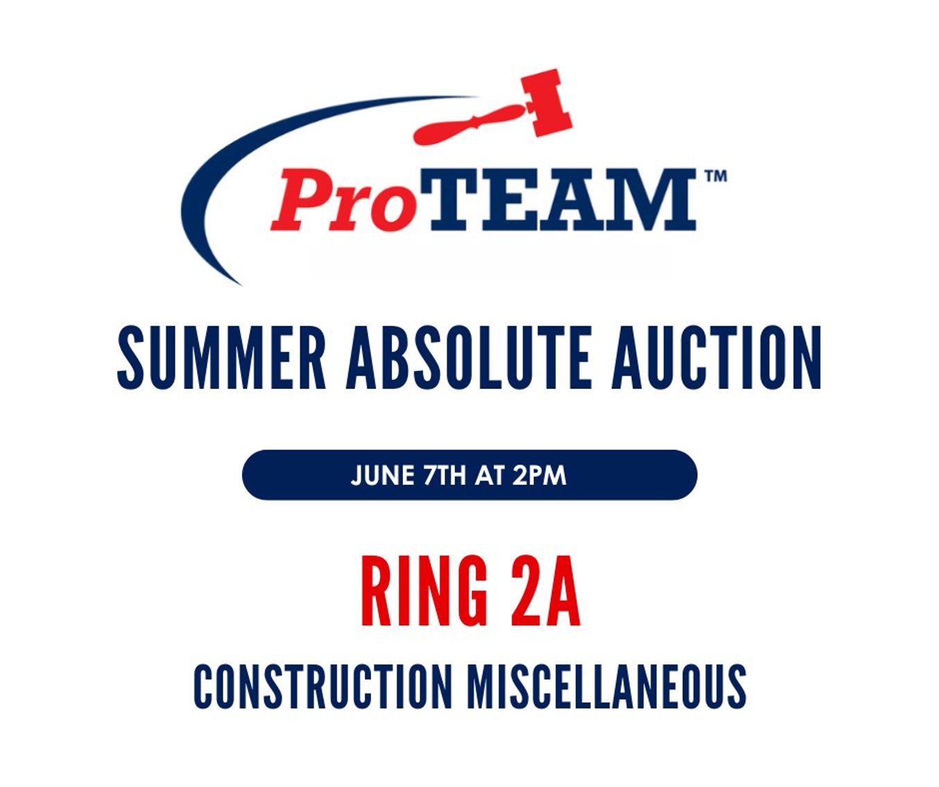 Image for RING 2A - 15th ANNUAL SUMMER ABSOLUTE AUCTION