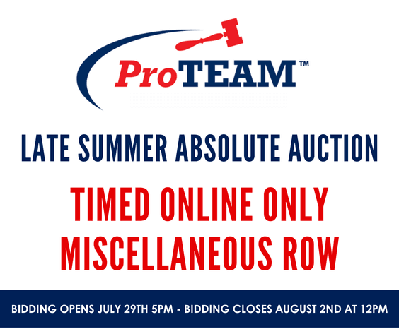 Image for RING 6- ONLINE ONLY MISC. ROW (TIMED AUCTION)