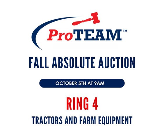 Image for RING 4 -  15th ANNUAL FALL ABSOLUTE AUCTION