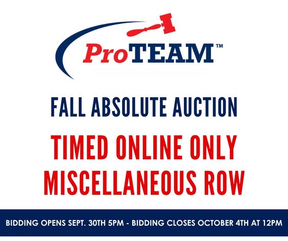 Image for RING 6- ONLINE ONLY MISC. ROW (TIMED AUCTION)