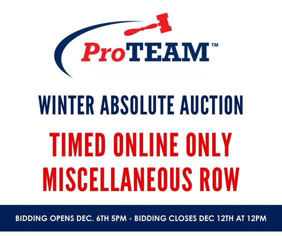 Image for RING 6- ONLINE ONLY MISC. ROW (TIMED AUCTION)