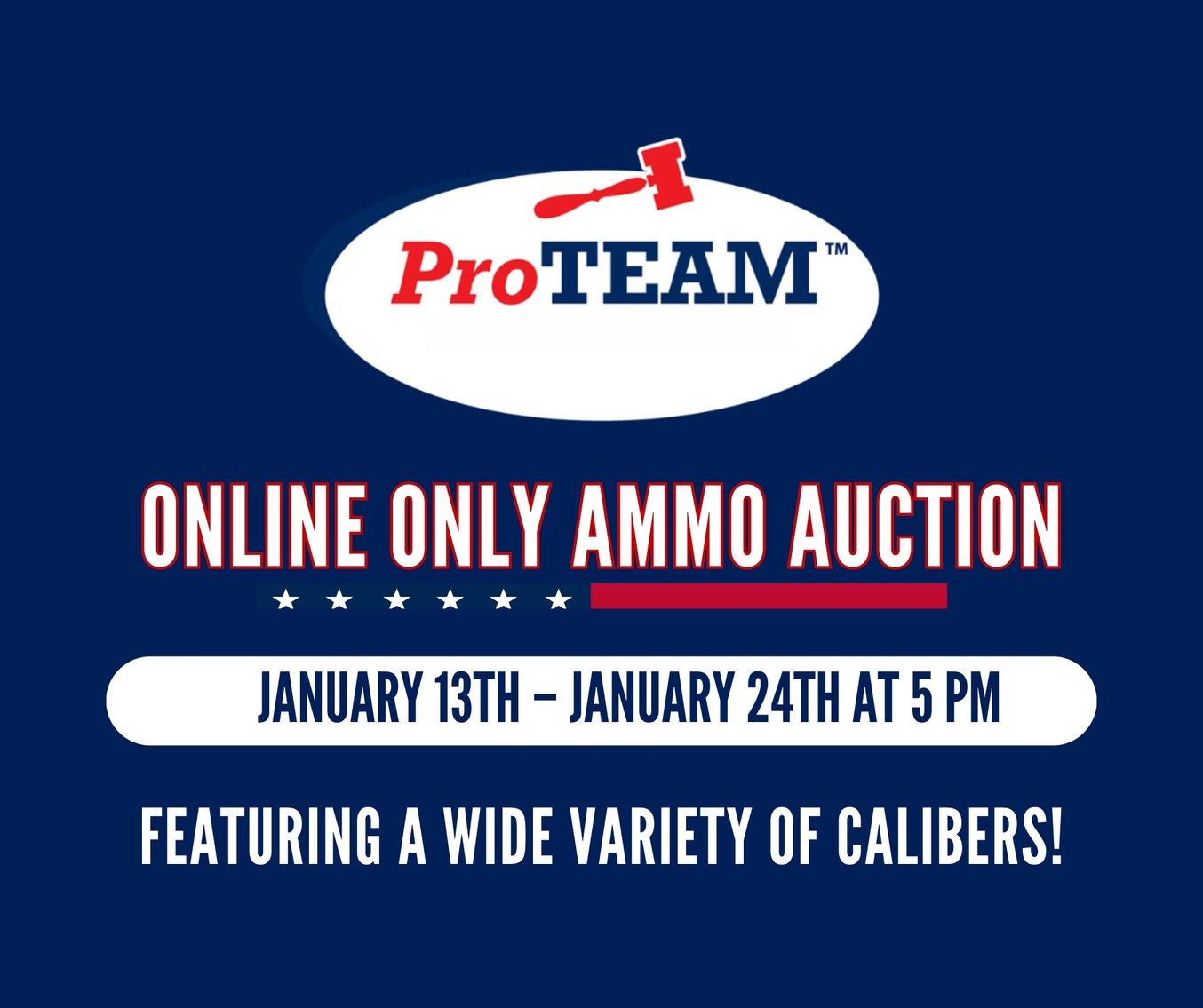 Image for AMMUNITION ABSOLUTE AUCTION