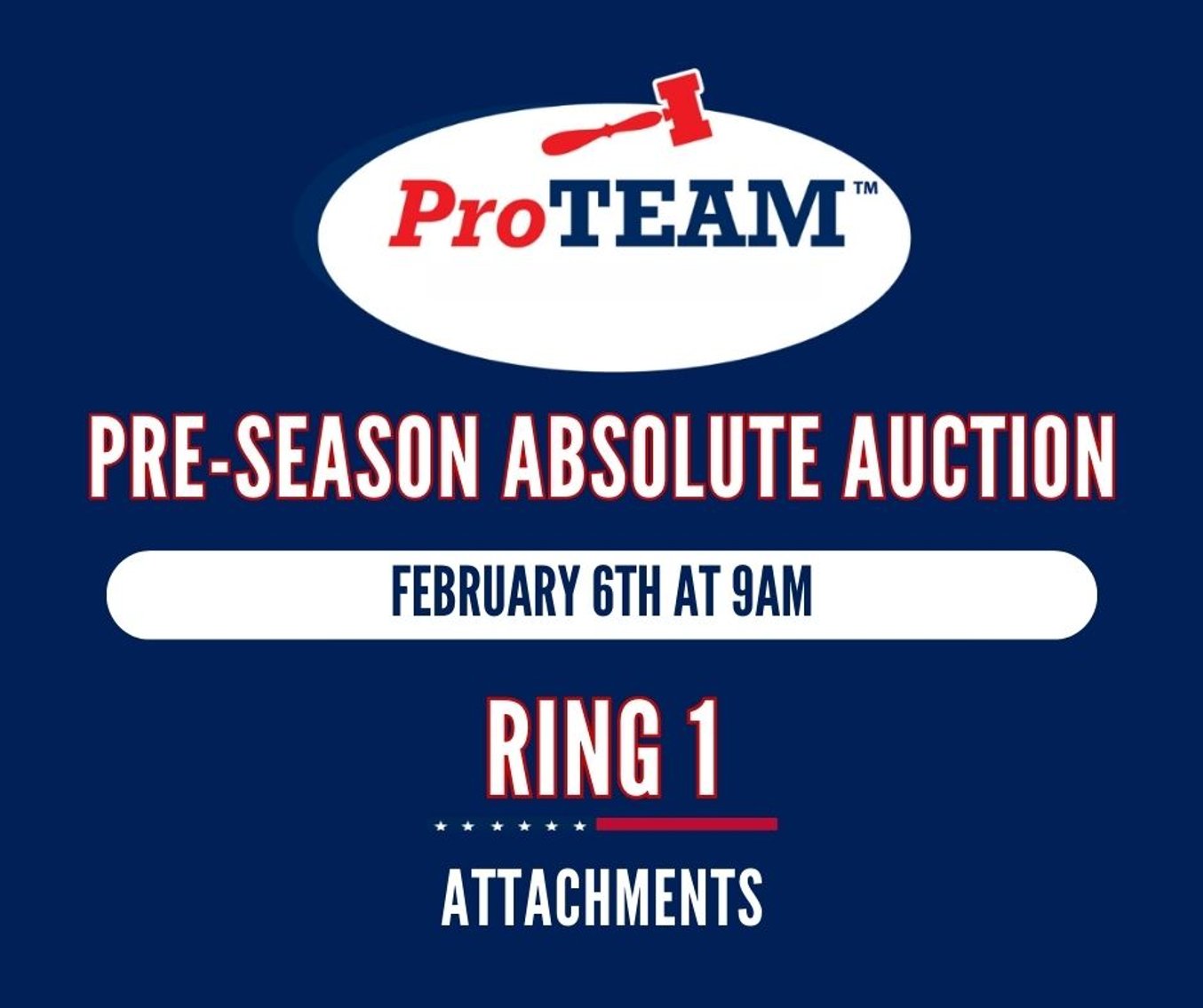 Image for RING 1- 16TH ANNAUL PRE-SEASON ABSOLUTE AUCTION