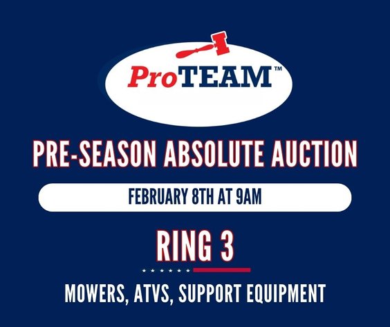 Image for RING 3 - 16TH ANNUAL PRE-SEASON ABSOLUTE AUCTION
