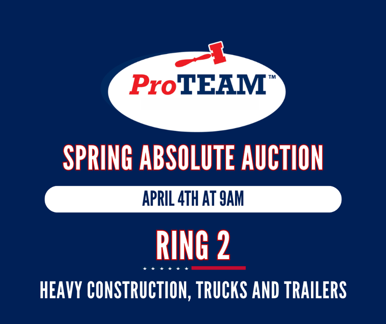 Image for RING 2 - 16th ANNUAL SPRING ABSOLUTE AUCTION