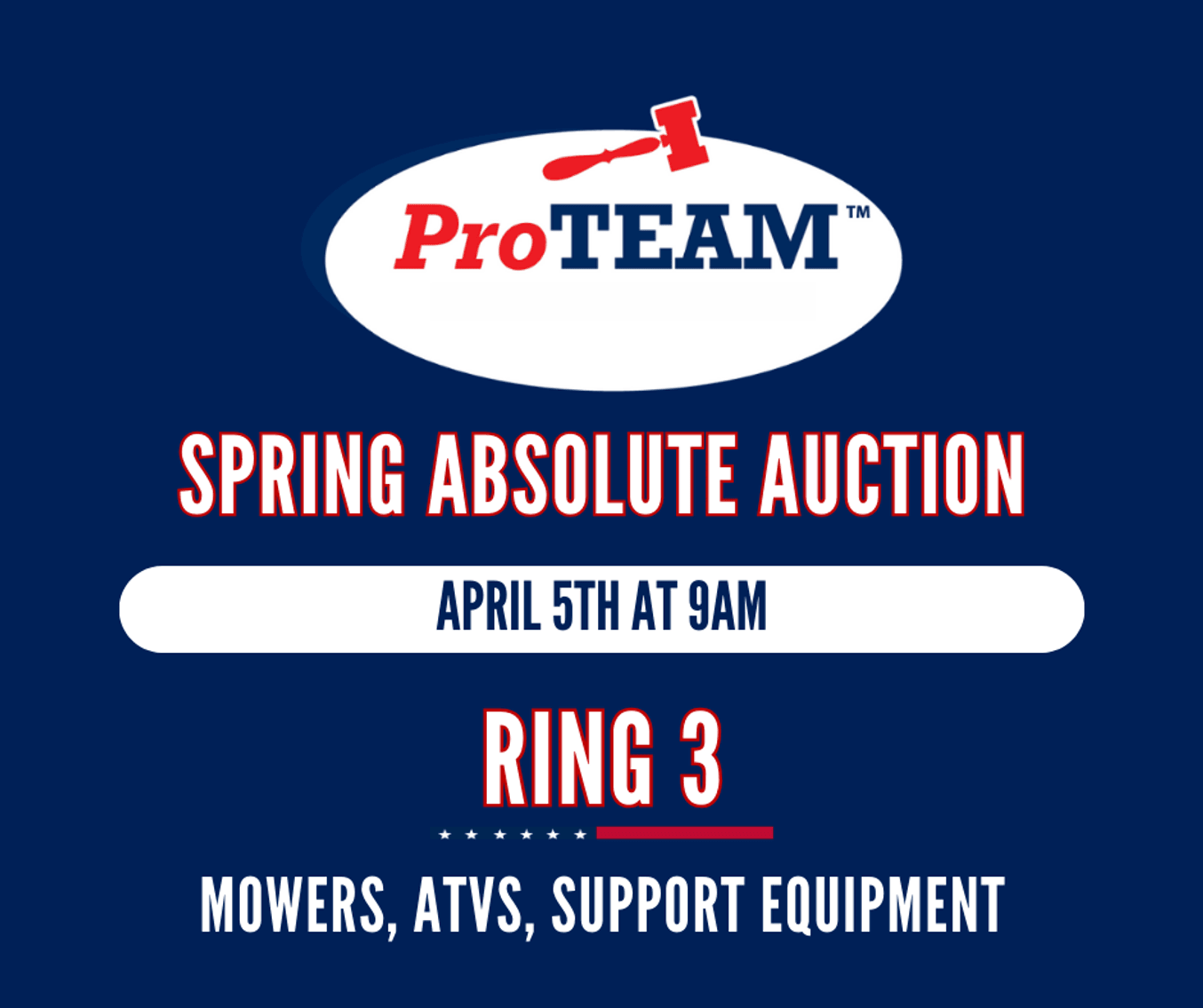 Image for RING 3 - 16th ANNUAL SPRING ABSOLUTE AUCTION