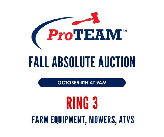 Image for RING 3 - 16th ANNUAL FALL ABSOLUTE AUCTION